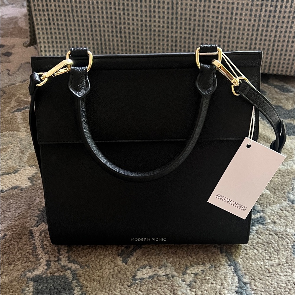 Black Satchel Bag